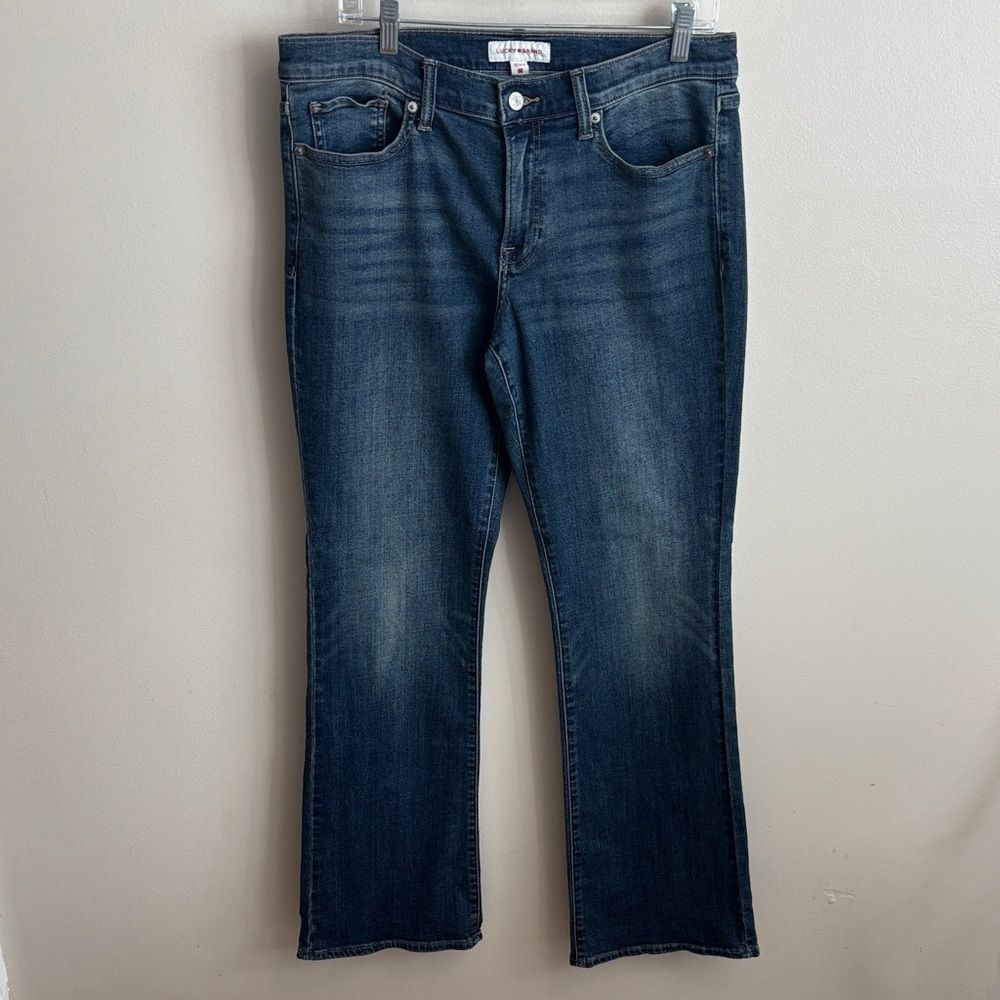 Lucky Brand Women's sweet mid rise boot jeans size 12/31R